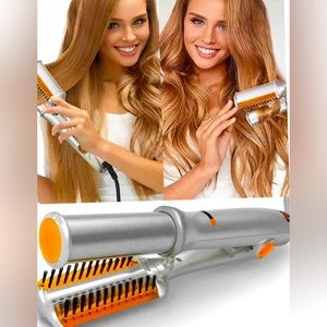 InStyler 3 n 1 Rotating Hair Straightening Curling Hot Iron